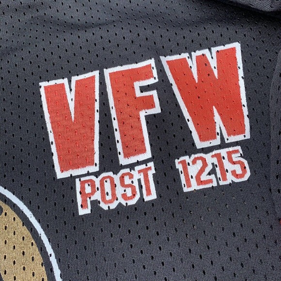 Vintage Rochester Hockey Jersey VFW Post 1215 K1 Sportswear Black L Minnesota MN - Picture 3 of 9